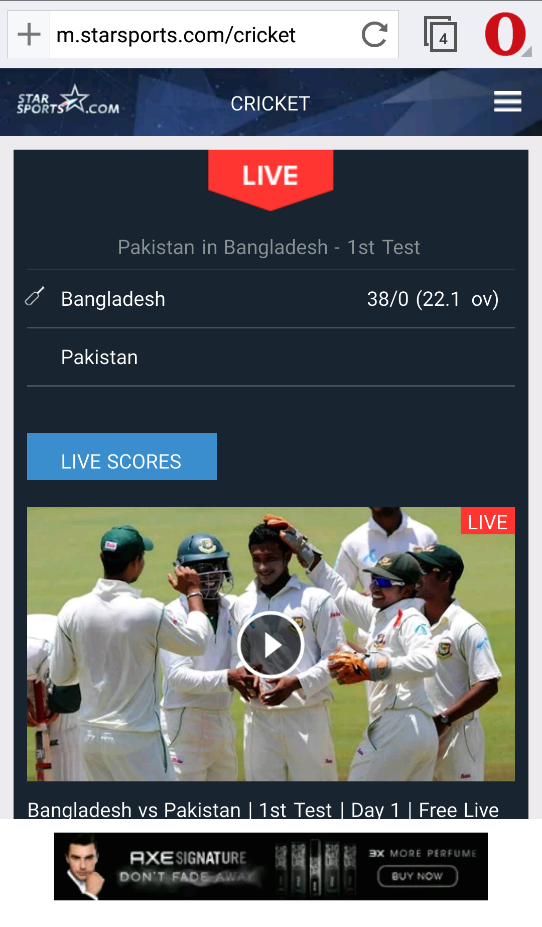 Star sports live online scoreboard