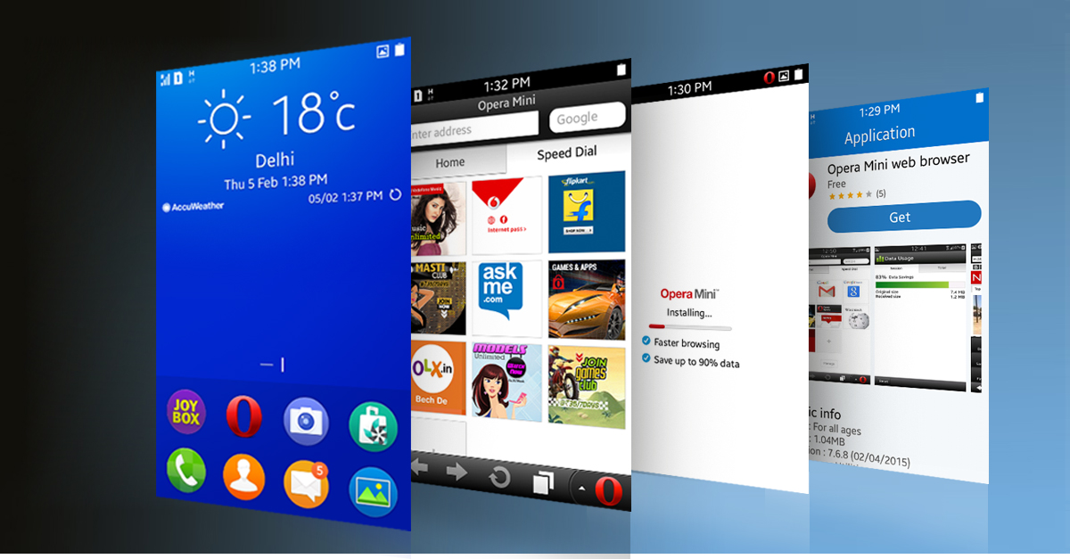 Download Opera Mini for the Samsung Gear S and Z1 from ...