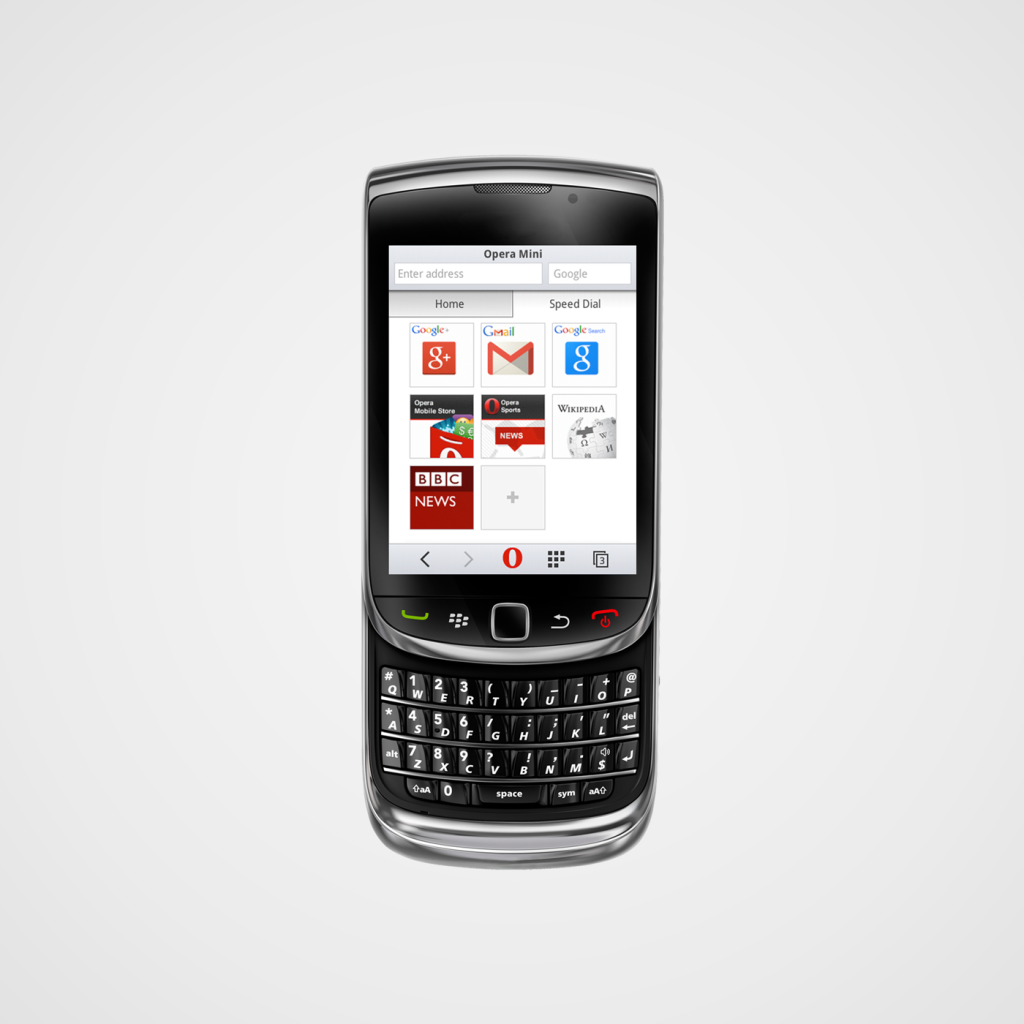 New Opera Mini for Java and BlackBerry